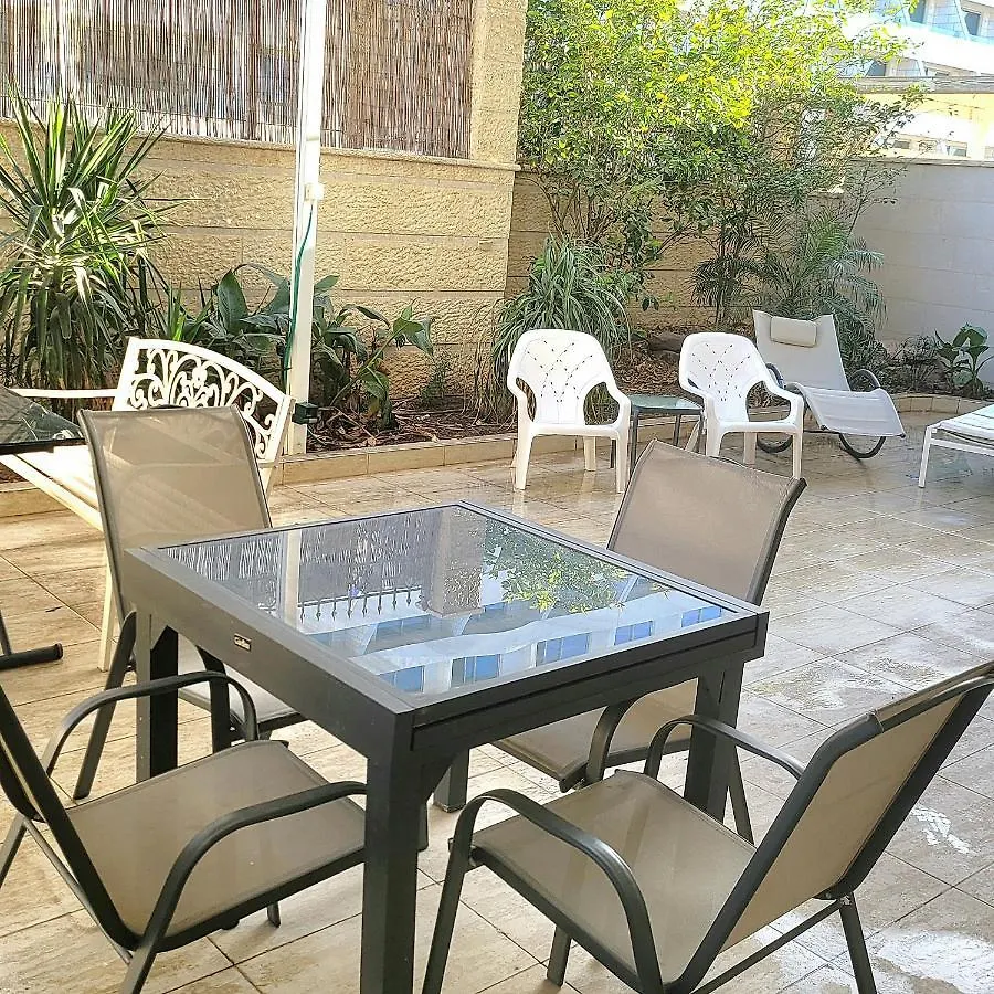 埃拉特Milana'S Deluxe With Big Patio And Pool公寓 公寓
